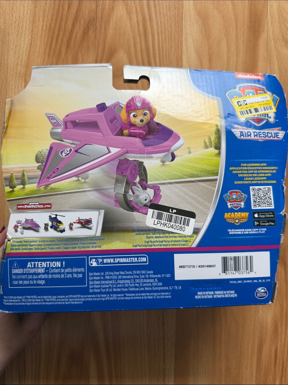 •PAW PATROL• SKYE Air Rescue Hero Claw + Rescue Wheels Jet Plane toys NWT NIB - Picture 10 of 15